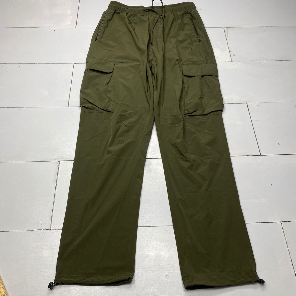 YoungLA 218 Cargo Pants XL Olive Green Athletic Gym Streetwear YLA2361 Mens